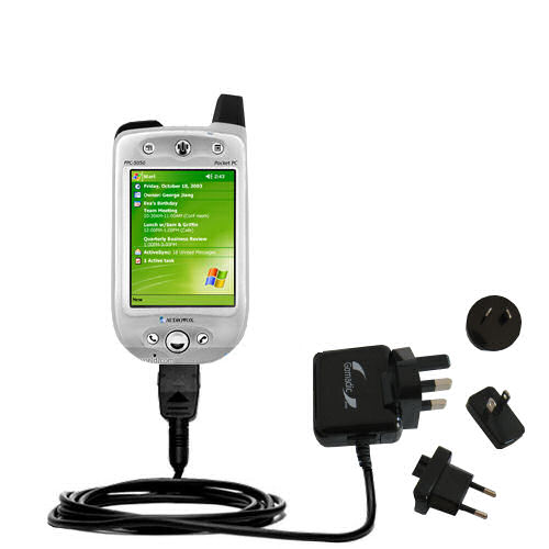 International Wall Charger compatible with the Audiovox 5050 Pocket PC Phone