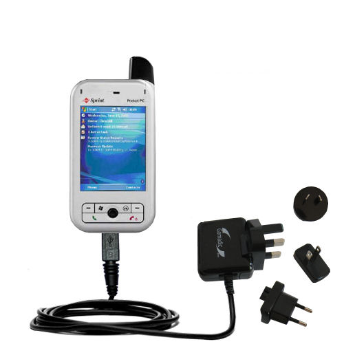 International Wall Charger compatible with the Audiovox PPC 6700