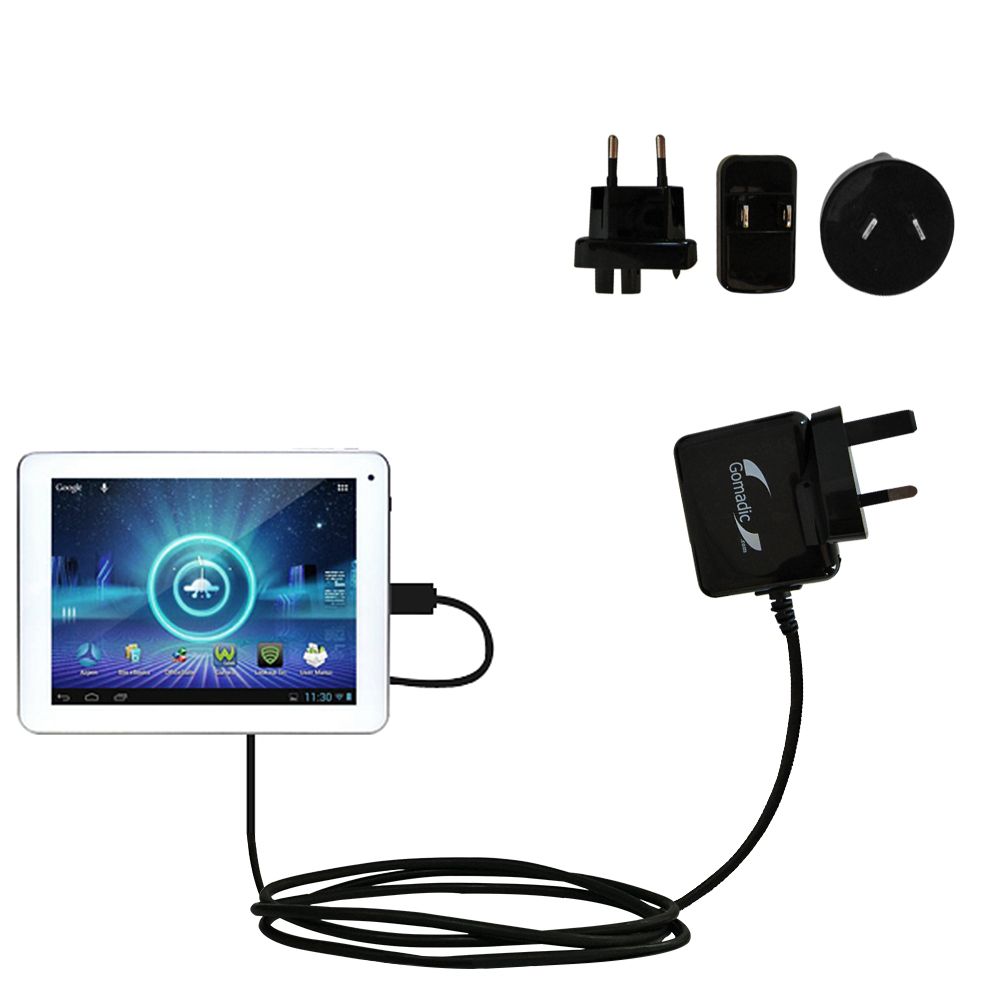 International Wall Charger compatible with the Azpen A820