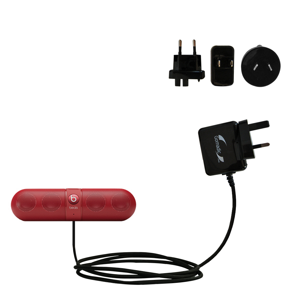 International Wall Charger compatible with the Beats By Dre Pill
