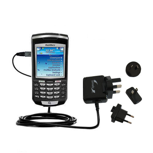 International Wall Charger compatible with the Blackberry 7100x
