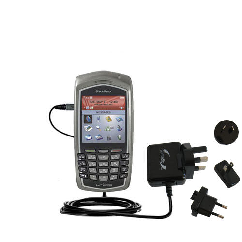International Wall Charger compatible with the Blackberry 7130e