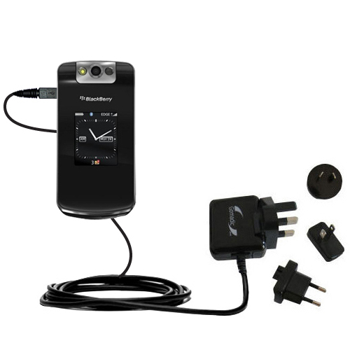 International Wall Charger compatible with the Blackberry 8210 8220 8230