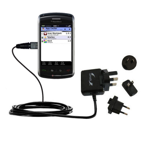 International Wall Charger compatible with the Blackberry 9570