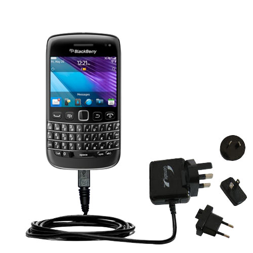 International Wall Charger compatible with the Blackberry Bold 9790