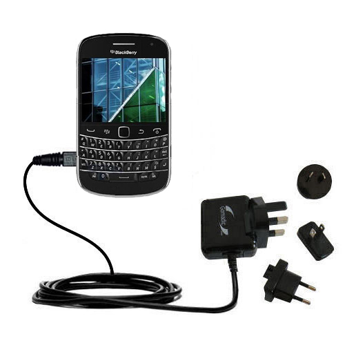 International Wall Charger compatible with the Blackberry Dakota