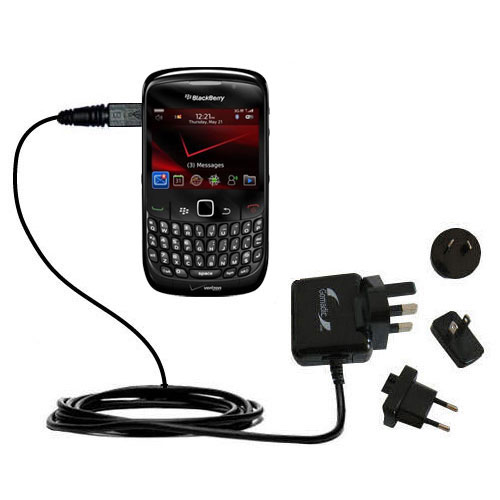 International Wall Charger compatible with the Blackberry Essex