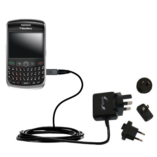 International Wall Charger compatible with the Blackberry Javelin