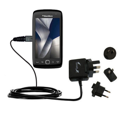 International Wall Charger compatible with the Blackberry Monaco