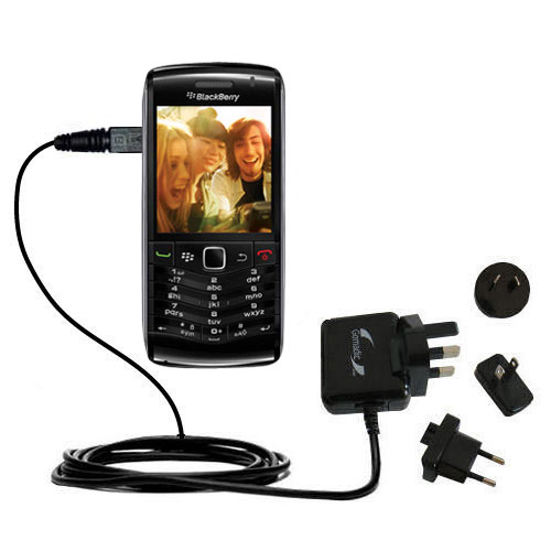 International Wall Charger compatible with the Blackberry Pearl 9105