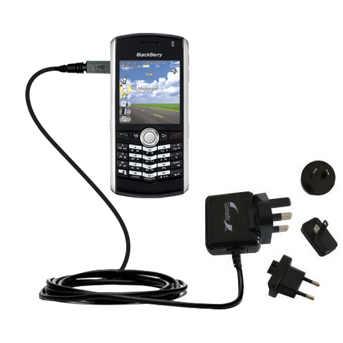 International Wall Charger compatible with the Blackberry pearl
