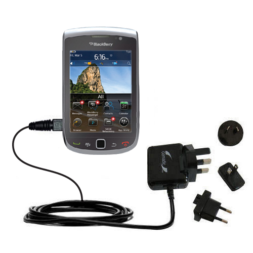 International Wall Charger compatible with the Blackberry Torch 2