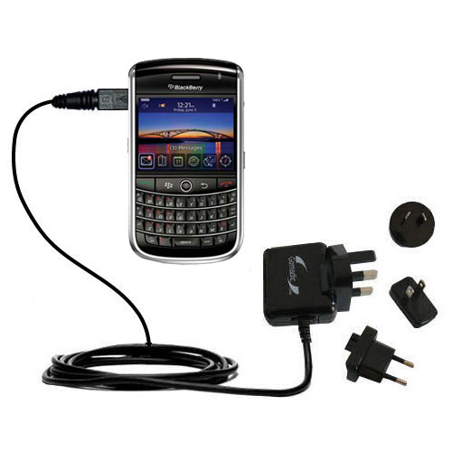International Wall Charger compatible with the Blackberry Tour 2
