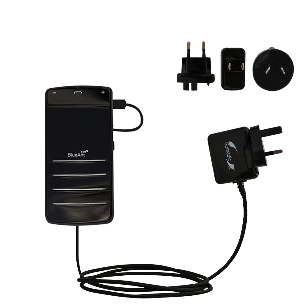 International Wall Charger compatible with the BlueAnt COMMUTE