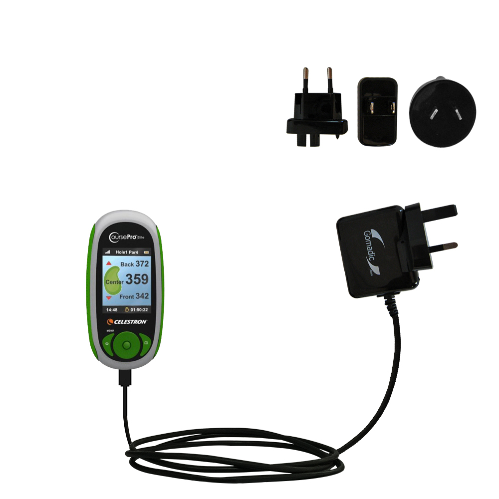 International Wall Charger compatible with the Celestron CoursePro Elite