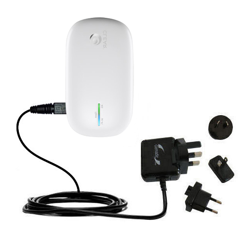 International Wall Charger compatible with the Clearwire Clear iSpot Personal Hot Spot