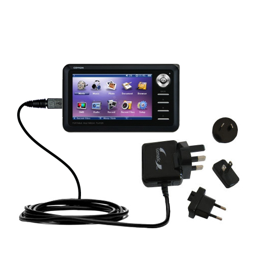 International Wall Charger compatible with the Cowon A3