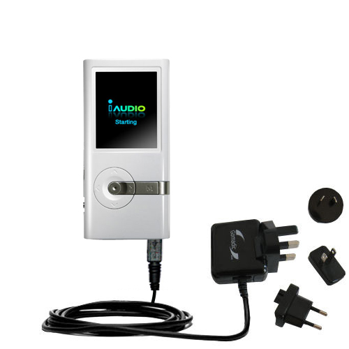 International Wall Charger compatible with the Cowon iAudio U5