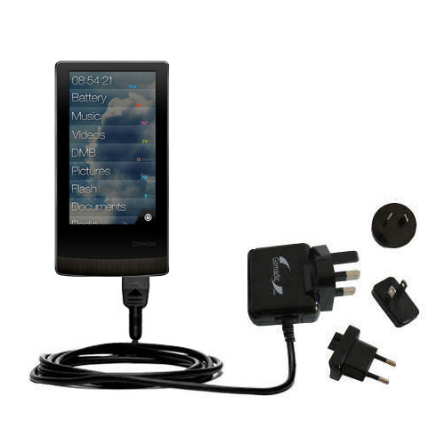 International Wall Charger compatible with the Cowon J3