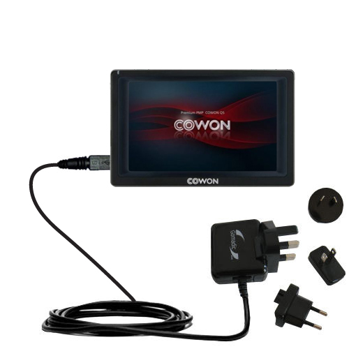 International Wall Charger compatible with the Cowon Q5W