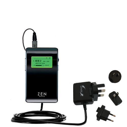 International Wall Charger compatible with the Creative Zen Neeon