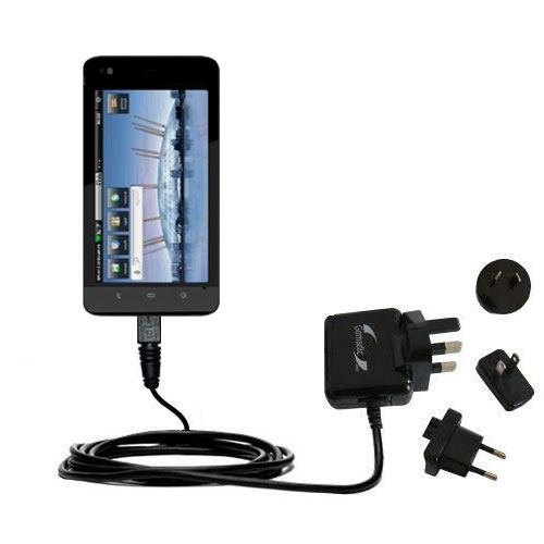 International Wall Charger compatible with the Dell Streak 5
