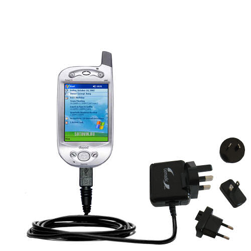 International Wall Charger compatible with the Dopod 686