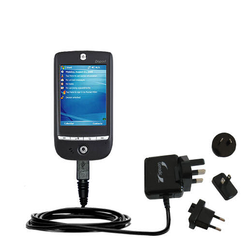 International Wall Charger compatible with the Dopod P100