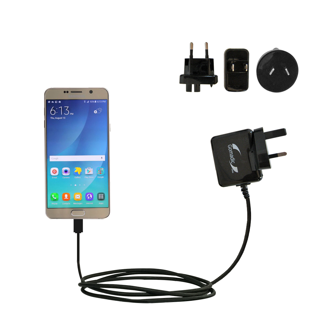 International Wall Charger compatible with the Galaxy Note 7 Note 7