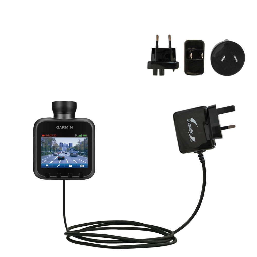 International Wall Charger compatible with the Garmin Dash Cam 10 / 20