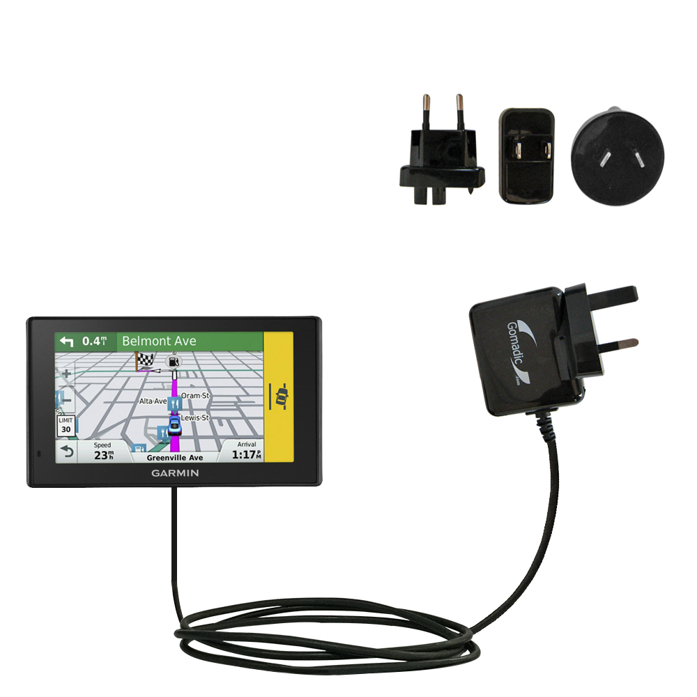 International Wall Charger compatible with the Garmin DriveAssist 50LMT