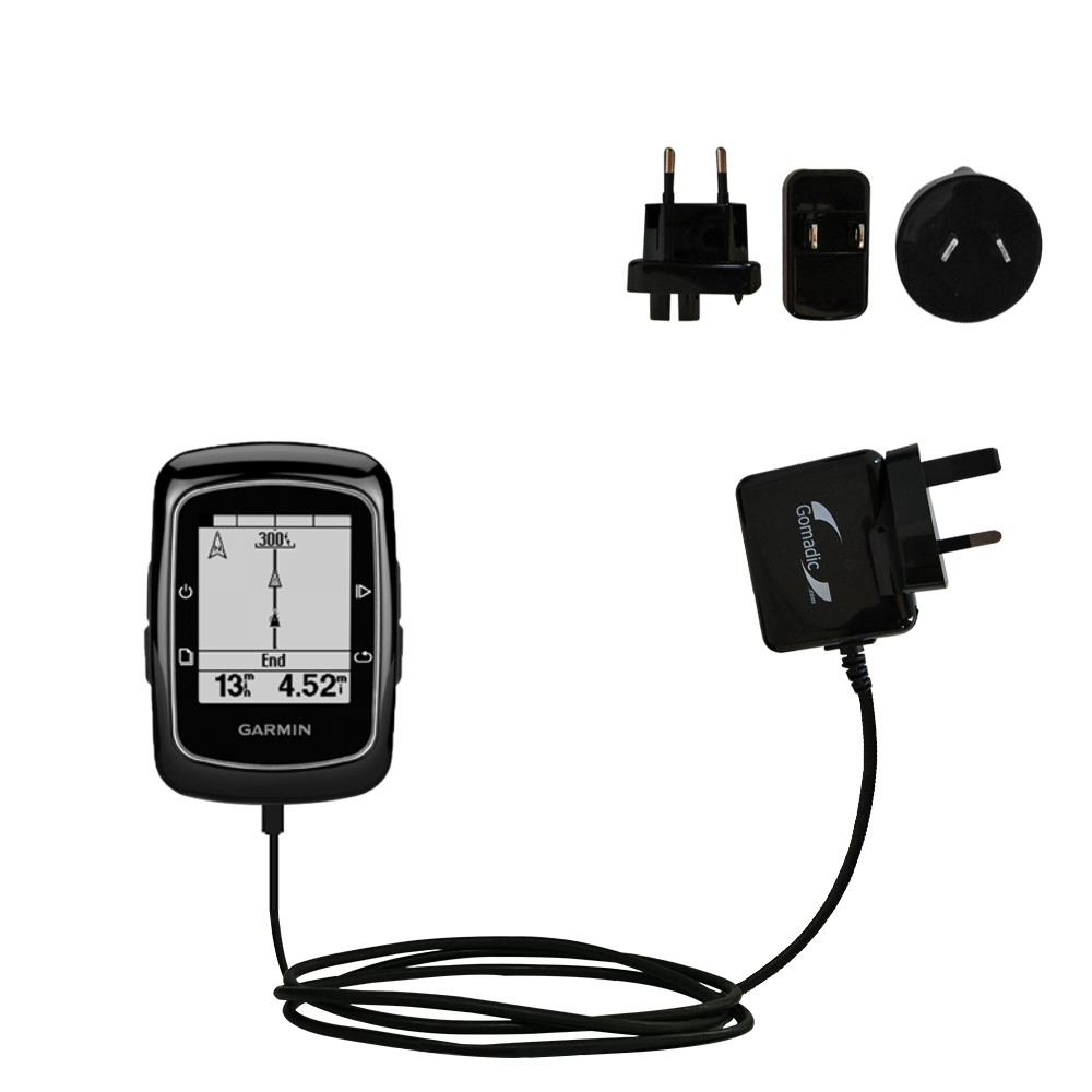 International Wall Charger compatible with the Garmin EDGE 200