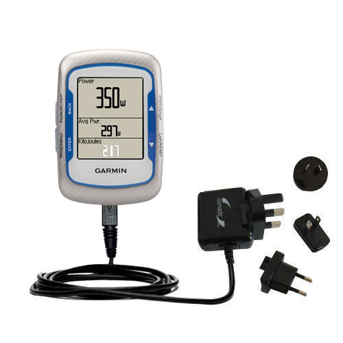 International Wall Charger compatible with the Garmin EDGE 500