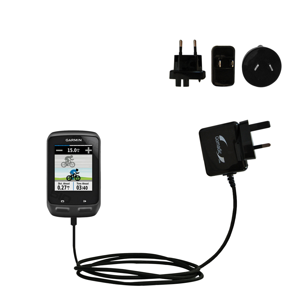 International Wall Charger compatible with the Garmin EDGE 510