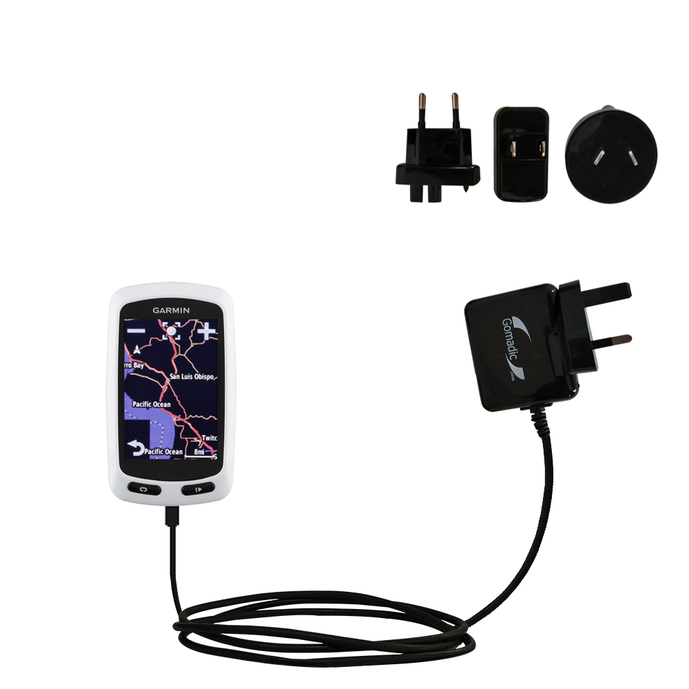 International Wall Charger compatible with the Garmin EDGE Touring Plus