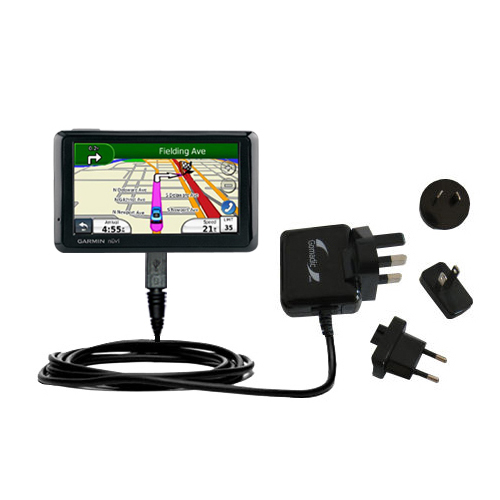 International Wall Charger compatible with the Garmin Nuvi 1370T