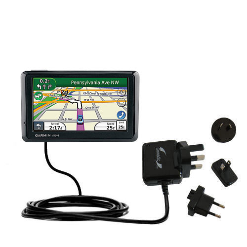 International Wall Charger compatible with the Garmin Nuvi 1370Tpro