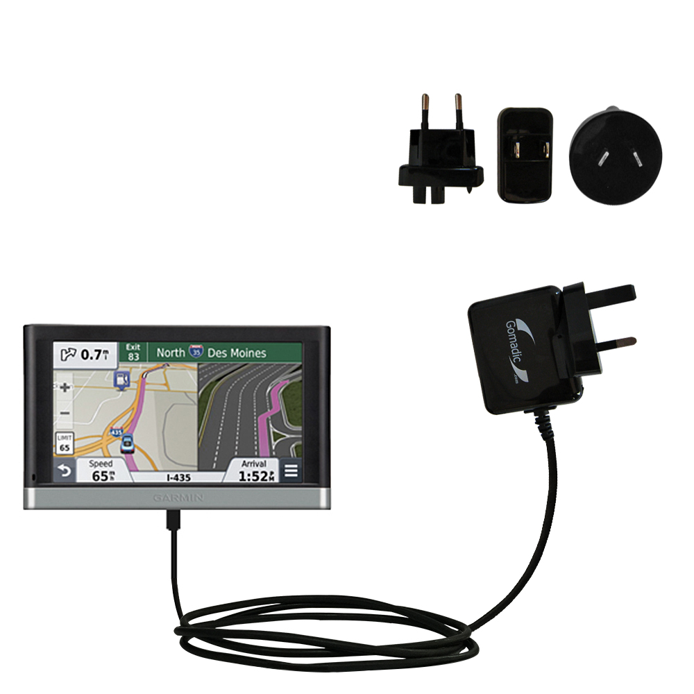International Wall Charger compatible with the Garmin nuvi 3597 LMTHD