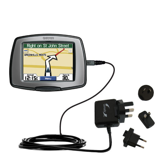 International Wall Charger compatible with the Garmin StreetPilot C340