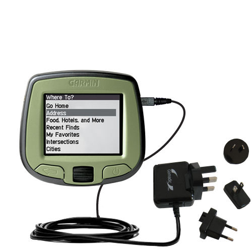International Wall Charger compatible with the Garmin StreetPilot i2 i3 i5