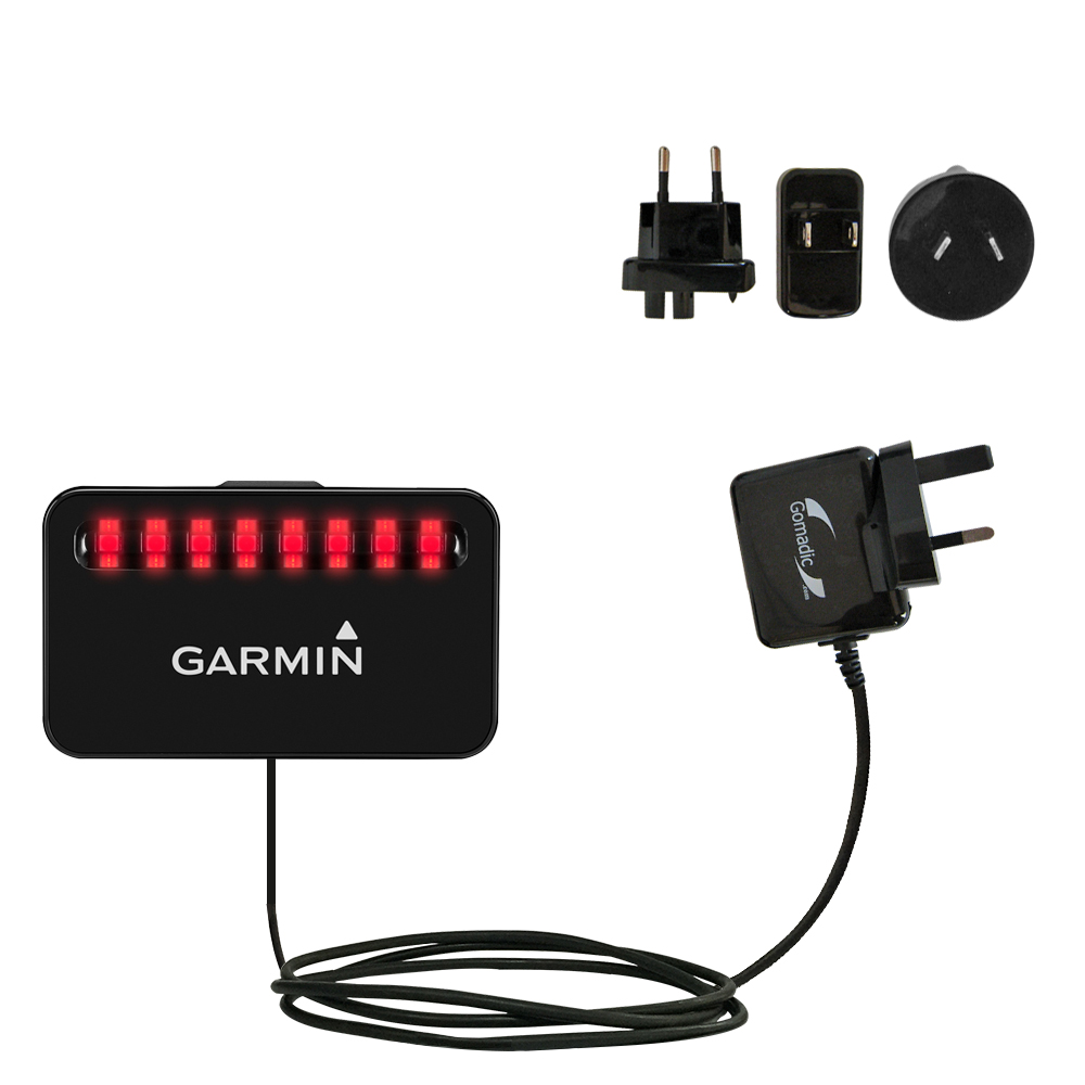 International Wall Charger compatible with the Garmin Varia