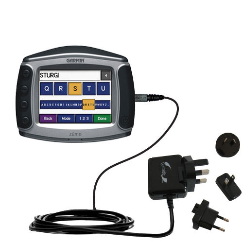 International Wall Charger compatible with the Garmin Zumo 500