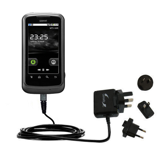 International Wall Charger compatible with the Gigabyte GSMART G1317D