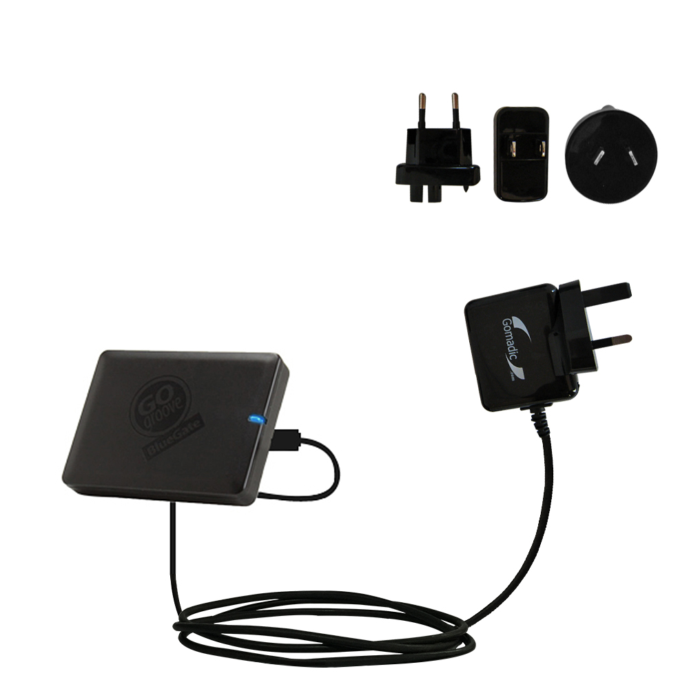 International Wall Charger compatible with the GOgroove BlueGate