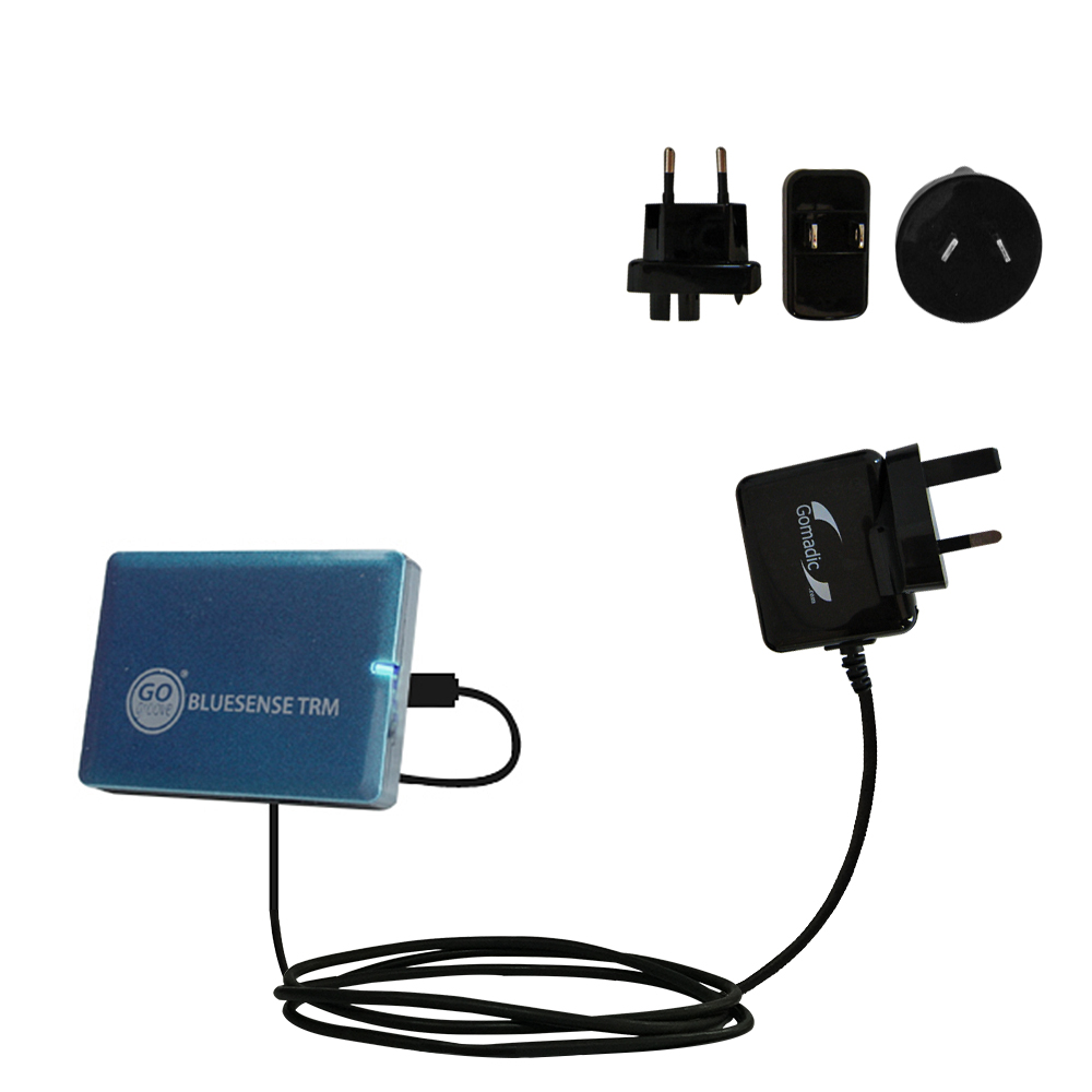 International Wall Charger compatible with the GOgroove BlueSense TRM