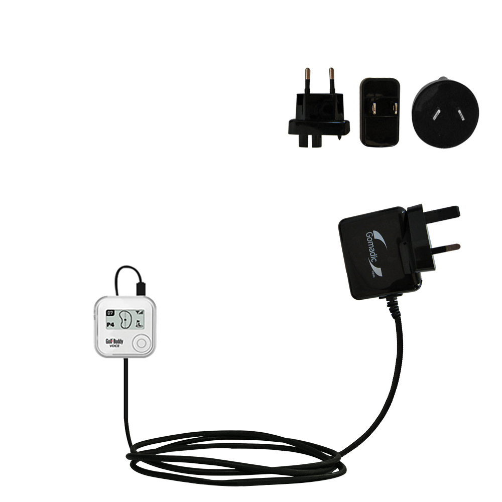 International Wall Charger compatible with the Golf Buddy Voice GPS Rangefinder