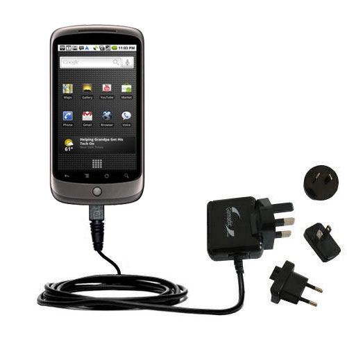 International Wall Charger compatible with the Google Nexus 3