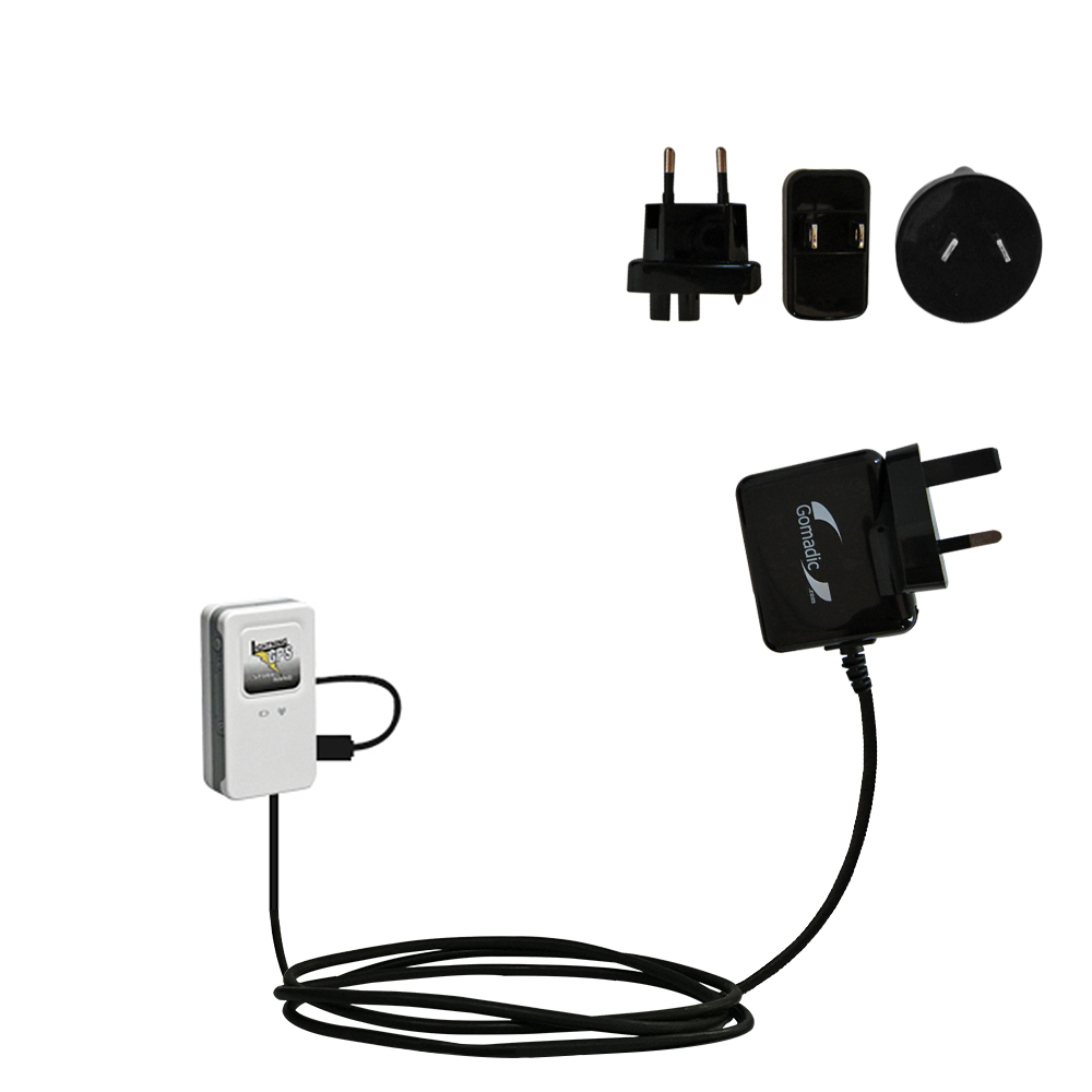 International Wall Charger compatible with the GPS Spark Nano Tracker