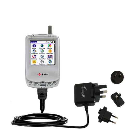 International Wall Charger compatible with the Handspring Treo 300