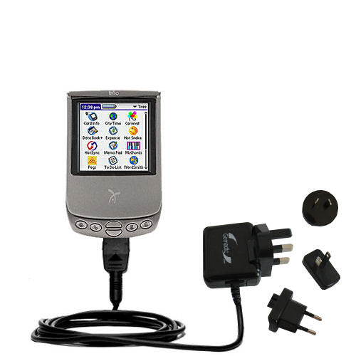 International Wall Charger compatible with the Handspring Treo 90